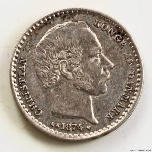 Danemark 25 ore 1874
