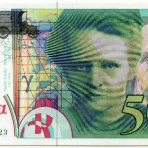 500 Francs Pierre et Marie Curie sans strap