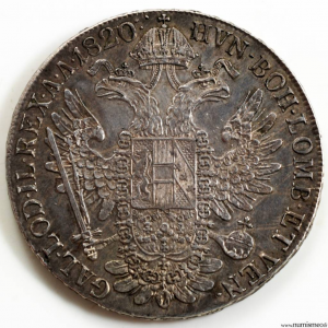 Autriche Francois I Thaler 1820 A