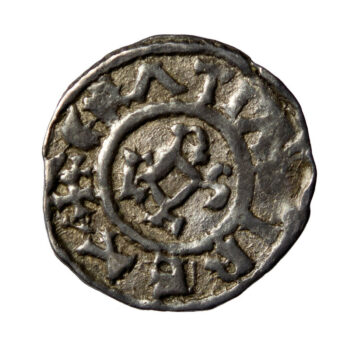 Charles le Chauve obole frappé à Meaux