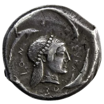 Sicile Syracuse Tetradrachme règne de Gélon