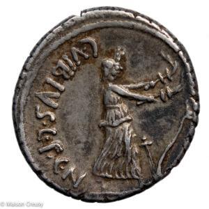Vibia denier frappé en 48 Av JC