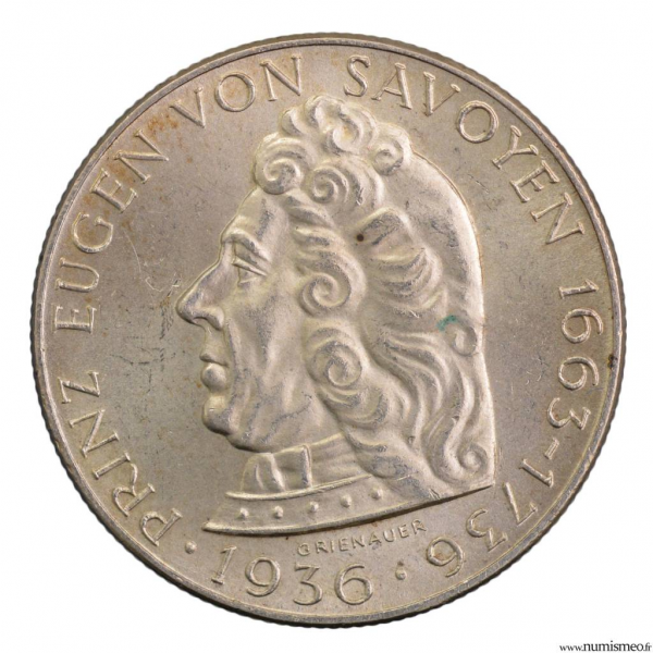 Autriche 2 shilling 1936