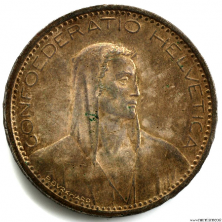 Suisse 5 francs 1923