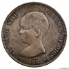 Spain 5 pesetas 1888