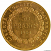 III eme république 50 francs génie 1904
