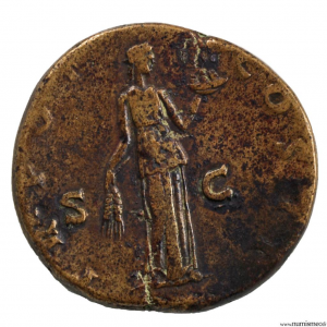 Antonin le pieux sesterce