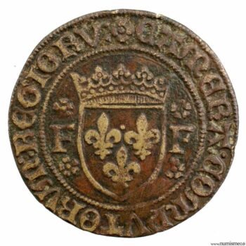 Francois I Jeton de la chambre des comptes du roi