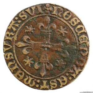 Francois I AE Jeton de la chambre des comptes du roi