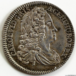 Autriche Charles VI 1/4 de thaler 1740 Hall