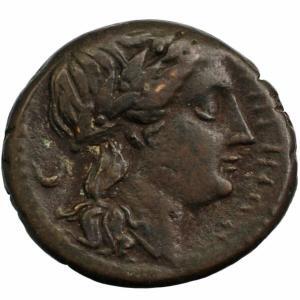 Bruttium  Rhegium bronze