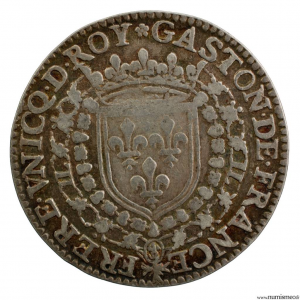 Gaston d’Orleans XIII AR Jeton 1624