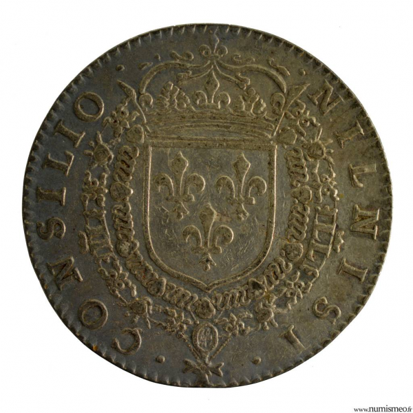 Louis XIII AR Jeton 1634 conseil du roi