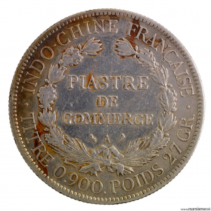 Indochine Piastre 1906