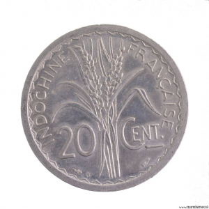 Indochine 20 cent 1945 B
