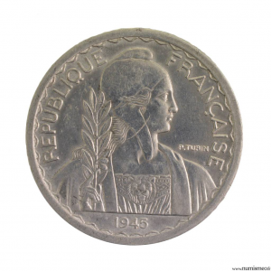 Indochine 20 cent 1945 B