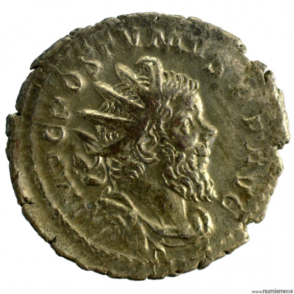 Postume antoninien revers PAX AVG