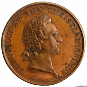 Louis XV AE medal 1768