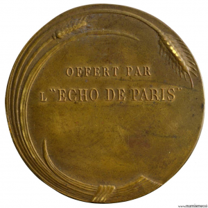 L’echo de Paris médaille en bronze