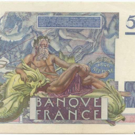50 Francs Le Verrier Type 1946, 2 5 1946