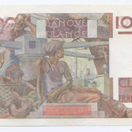 100 Francs Jeune Paysan  Type 1945 , 12 10 1950