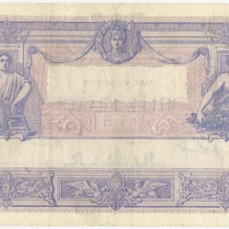 1000 Francs Rose et Bleu Type 1889, 4 07 1919