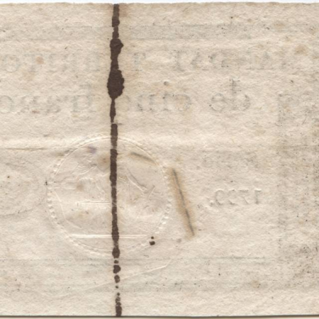 Mandat Territorial 5 Francs 21 Fructidor an VI (07/09/1798)