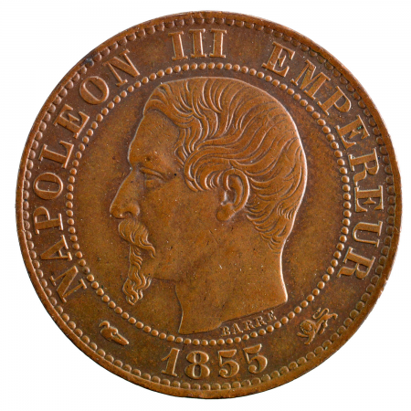 Napoleon III 5 centimes 1855 Lyon