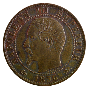 Napoleon III 5 centimes 1856 Lyon