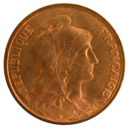 Third Republic 5 centimes Dupuis 1910