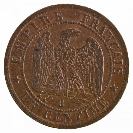 Napoleon III 1 centime 1853 Rouen
