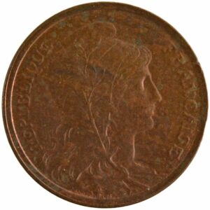 Third Republic 1 centime 1904