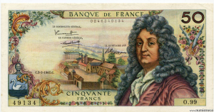 50 Francs Racine C.2-2-1967.C.