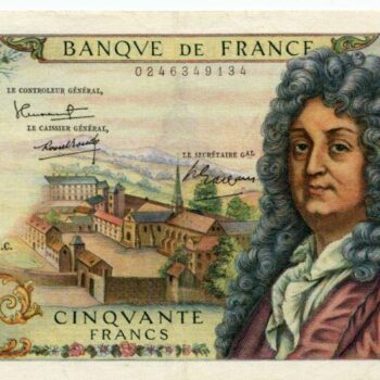 50 Francs Racine C.2-2-1967.C.
