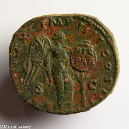 Marcus Aurelius AE Sestertius Rome 166 AD