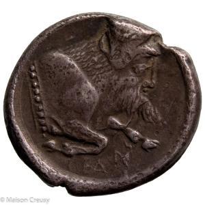 Sicile Gela Didrachme