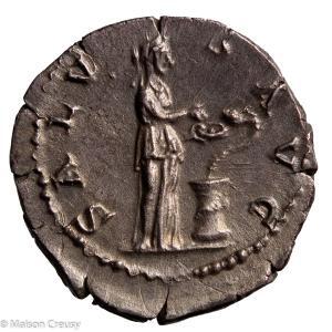 Hadrien denier Rome 137