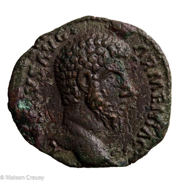 Lucius Verus AE As Rome 164