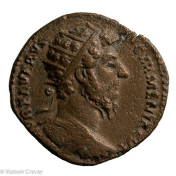 Lucius Verus Dupondius Rome 164