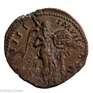 Lucius Verus, AE dupondius Rome 164