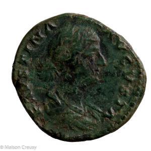 Faustina II AE As reverse HILARITAS