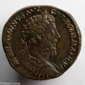 Marc-Aurèle sesterce Rome 176