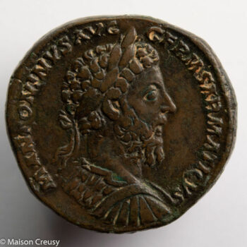 Marc-Aurèle sesterce Rome 176
