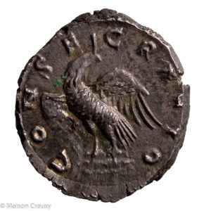 Marc Aurèle denier revers Consecratio