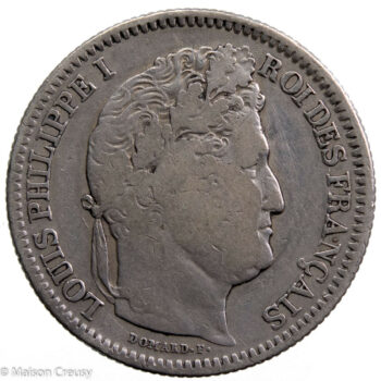 Louis Philippe 2 francs 1837 Rouen
