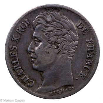 Charles X 1/2 franc 1829 Lille