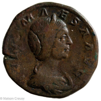 Julia Maesa sesterce Rome 220-222