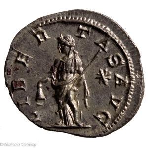 Elagabale denier Rome 220-221