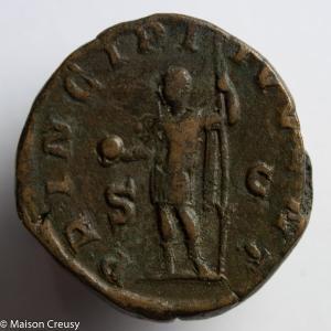 Philippe II Cesar sesterce Rome 245-246