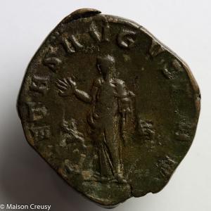 Otacilia Severa sesterce Rome 245-247